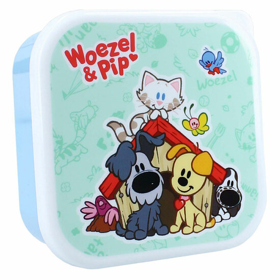 Woezel &amp; Pip Broodtrommel 3-in-1 Fresh Bites