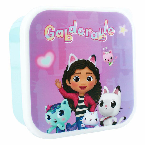 Gabby&#039;s Poppenhuis Broodtrommel 3-in-1 Fresh Bites