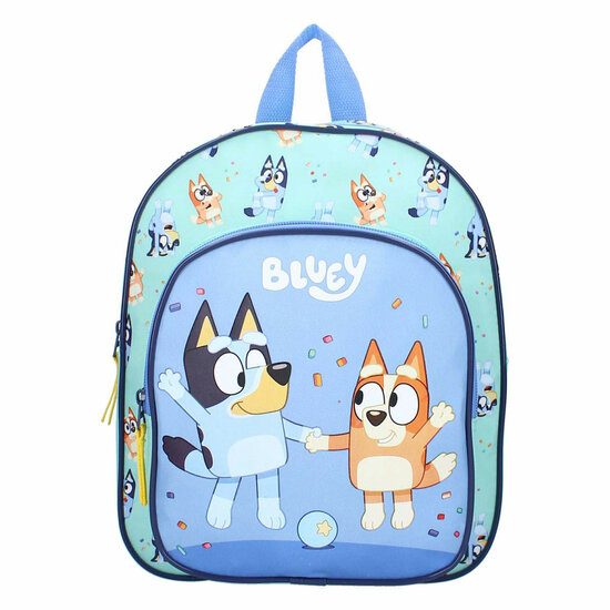 Bluey Rugzak Best Friends Fun Blauw