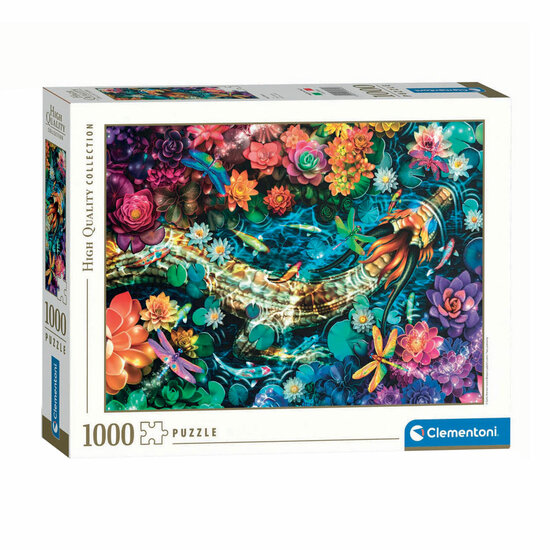 Clementoni Legpuzzel Kunstwerken Koi Rivier, 1000st.