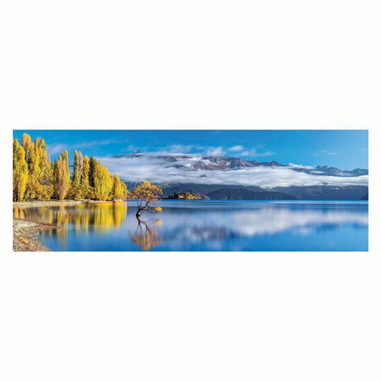 Clementoni Panoramapuzzel Wanaka&#039;s Gouden Weerspiegelingen, 1000st.