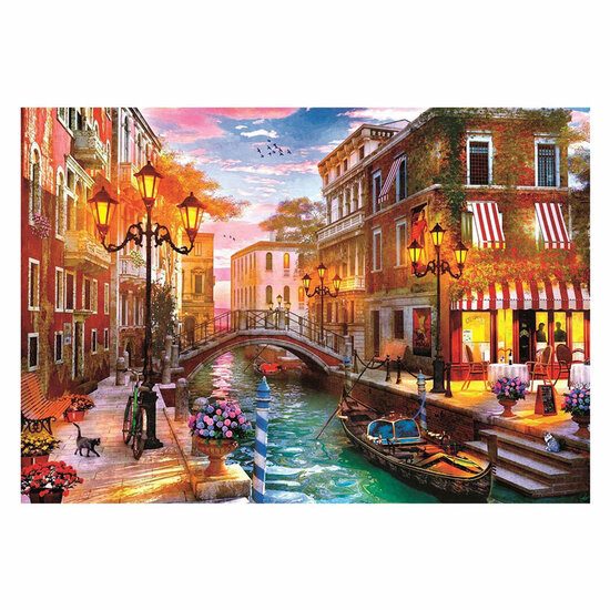 Clementoni Legpuzzel Zonsondergang Veneti&euml;, 500st.