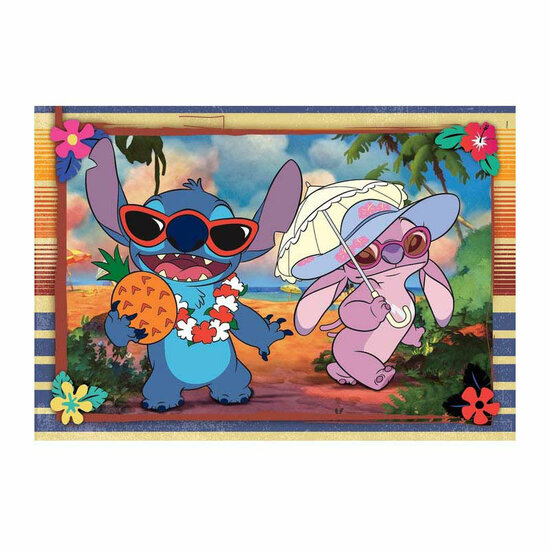 Clementoni Legpuzzel Stitch, 2x60st.