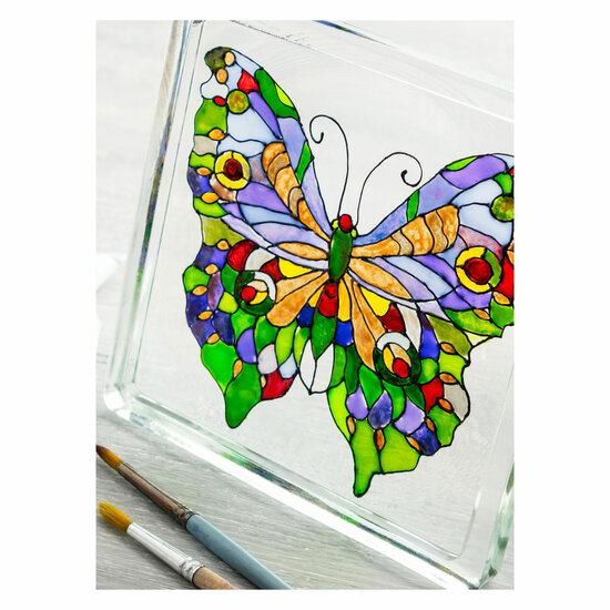 Glasverf 6 Kleuren