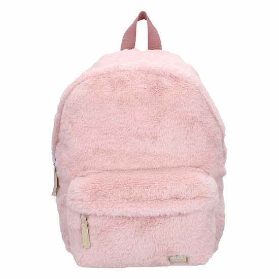 Milky Kiss Rugzak The Wow Factor Fluffy Lichtroze
