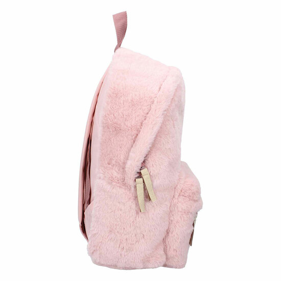 Milky Kiss Rugzak The Wow Factor Fluffy Lichtroze