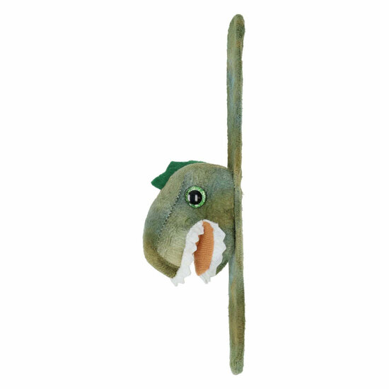 Pluche Klaparmband Krokodil
