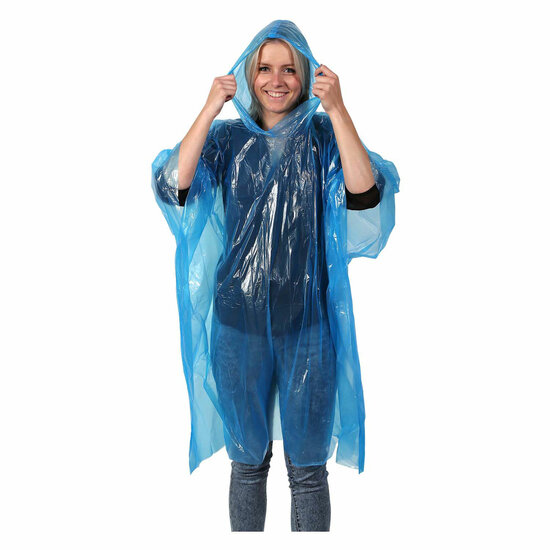 Noodponcho en Capuchon Wegwerp
