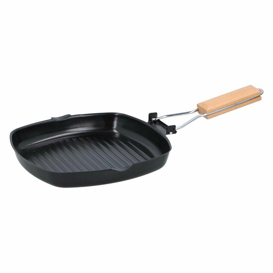 Inklapbare Grillpan, 24x24cm
