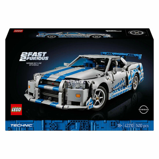 LEGO Technic 42210 2 Fast 2 Furious Nissan Skyline GT-R (R34) auto