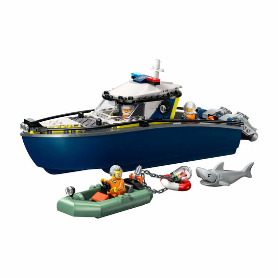 LEGO City 60456 Achtervolging met Politieboot