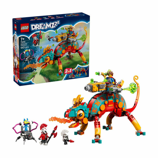 LEGO DREAMZzz 71492 Mateo&#039;s Vuurkameleon