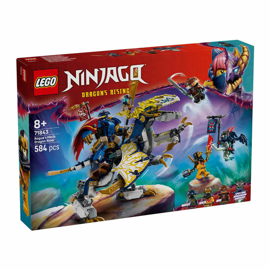 LEGO Ninjago 71843 Rogue&#039;s Mecha Drakenrijder