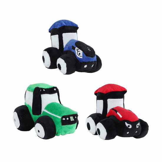 Kids Globe Pluche Tractor, 13cm