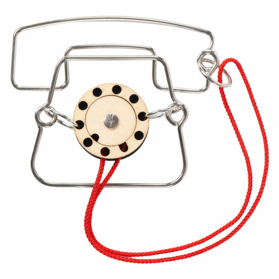 Metal Telephone Breinpuzzel