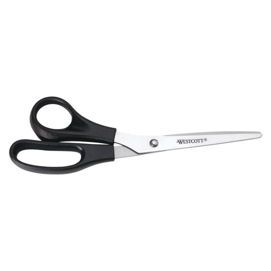 Schaar Westcott Buro 210mm RVS met kunsstof grip linkshandig