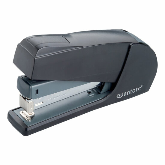 Nietmachine Quantore luxe fullstrip 20vel 24/6 zwart
