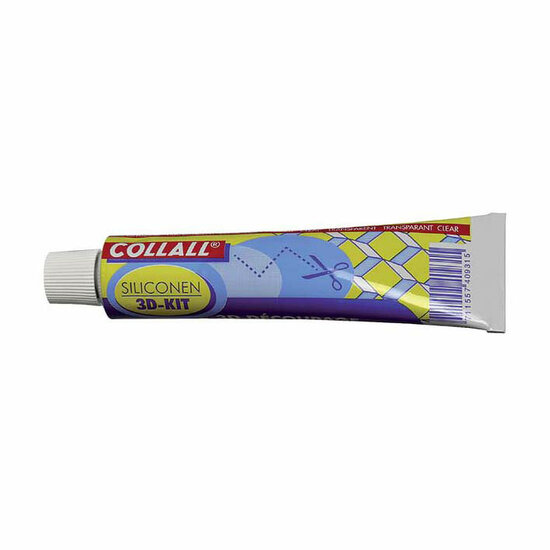 Siliconenlijm Collall 3D-kit 80ml