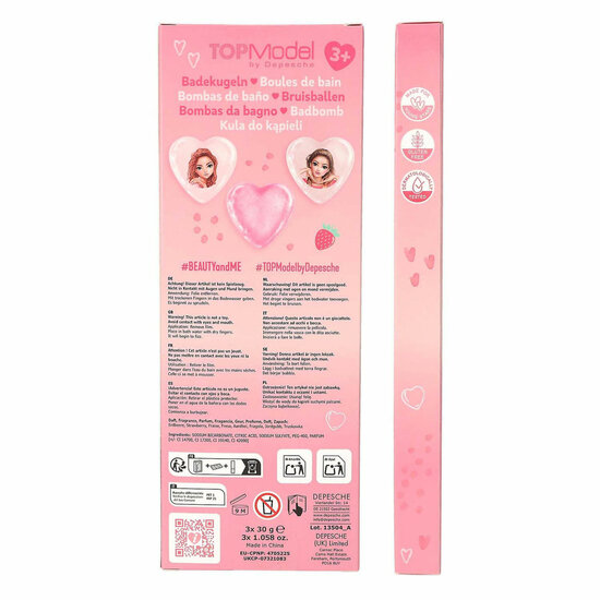 TOPModel Bedrukte Badbom Beauty and Me