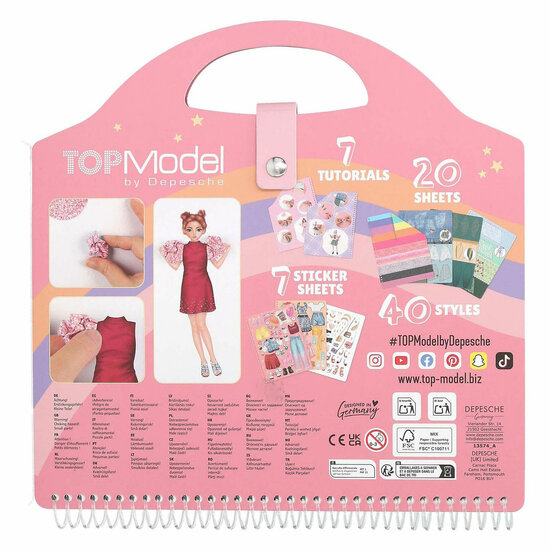 TOPModel Dress Me Up Knutselboek