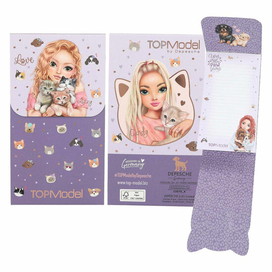 TOPModel Notitieblok Met Magneetsluiting