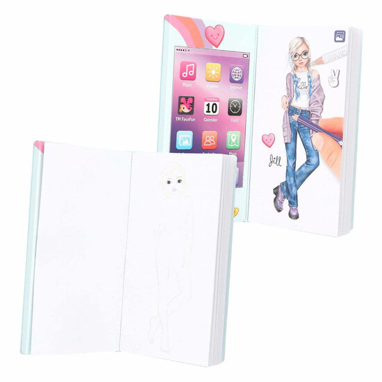 TOPModel Mini kleurboek met Geluid
