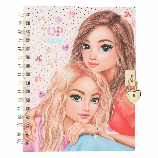 TOPModel Dagboek met Slot &amp; Armband