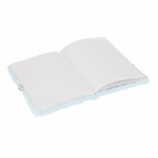 Pluche Dagboek Kat met Slot, A5