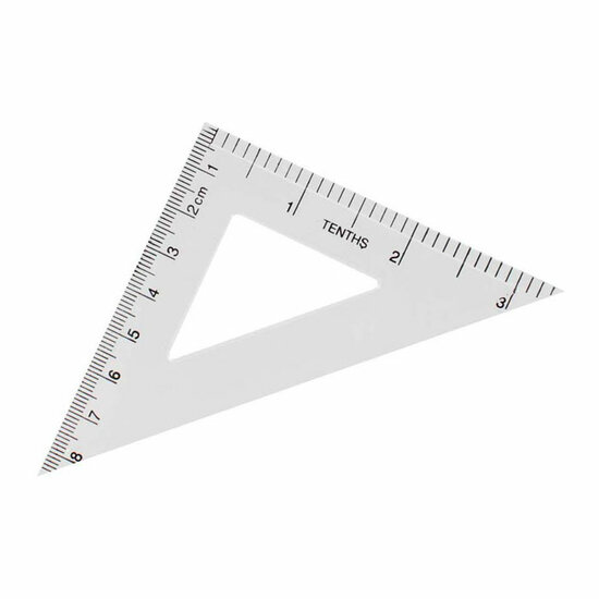 Geometrie Set 15cm, 4dlg.