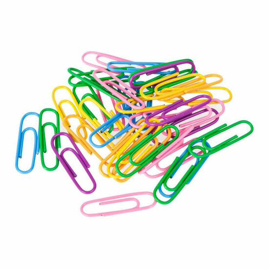 Gekleurde Paperclip 28mm, 150st.
