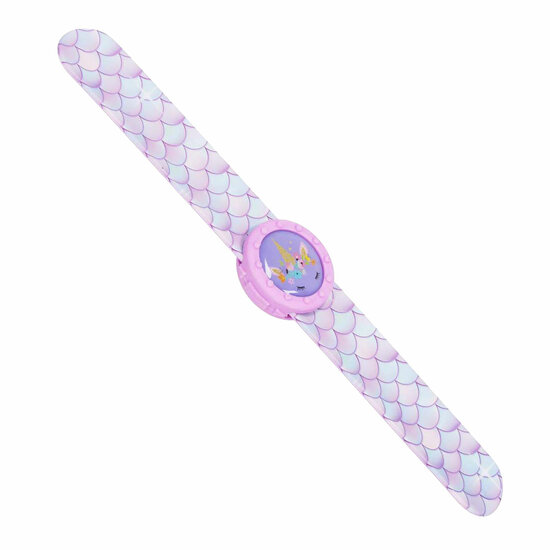 Klaparmband Liniaal met Gum Meisje