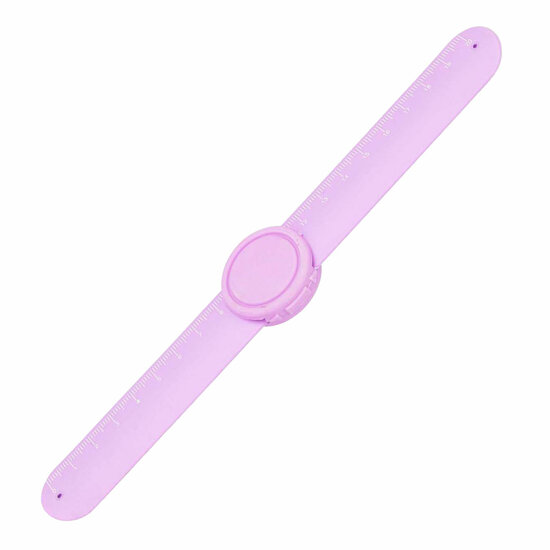 Klaparmband Liniaal met Gum Meisje