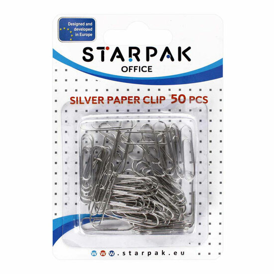 Paperclip Zilver 28mm, 50st.