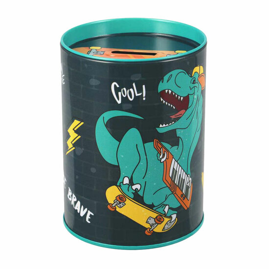 Spaarpot Skate Dino