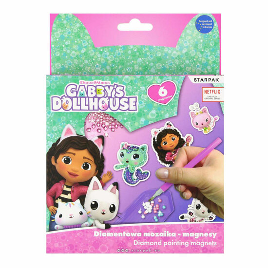 Gabby&#039;s Dollhouse Diamond Painting Magneten Maken