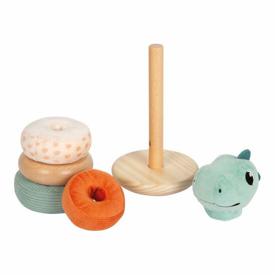 Small Foot - Houten Stapeltoren &quot;Dino&quot;