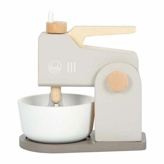 Small Foot - Houten Mixer Speelset Grijs &quot;Tasty&quot;