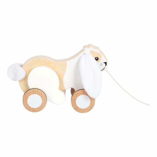 Small Foot - Houten Trekkonijn met Knisperende Oren