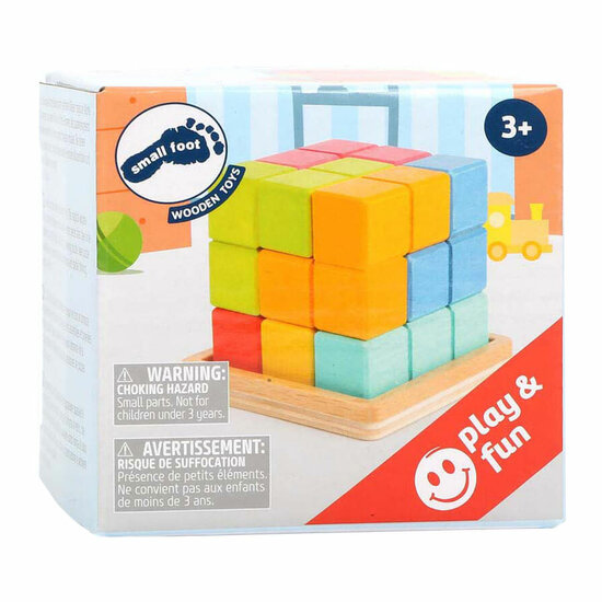 Houten 3D Breinpuzzel