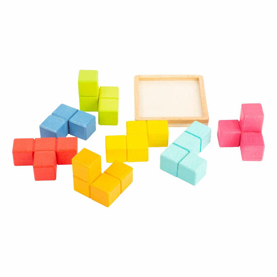 Houten 3D Breinpuzzel