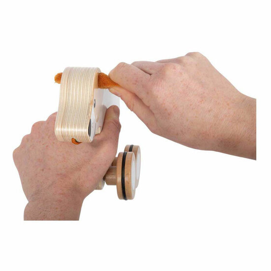 Small Foot - Houten Trekhond met Knisperende Oren