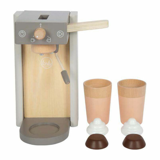 Small Foot Koffiemachine Speelset Grijs &#039;Tasty&#039;