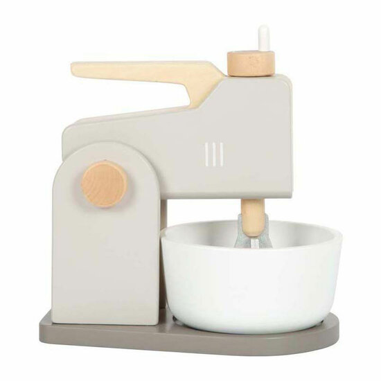 Small Foot - Houten Mixer Speelset Grijs &quot;Tasty&quot;