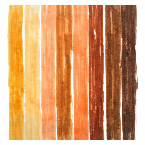 Colorations - Chubby Viltstiften Huidtinten, 8st.