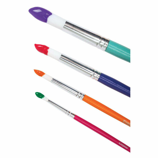 Colorations - Verfkwasten Rond, 4st.