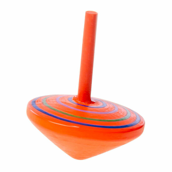 Houten Tol Gekleurd