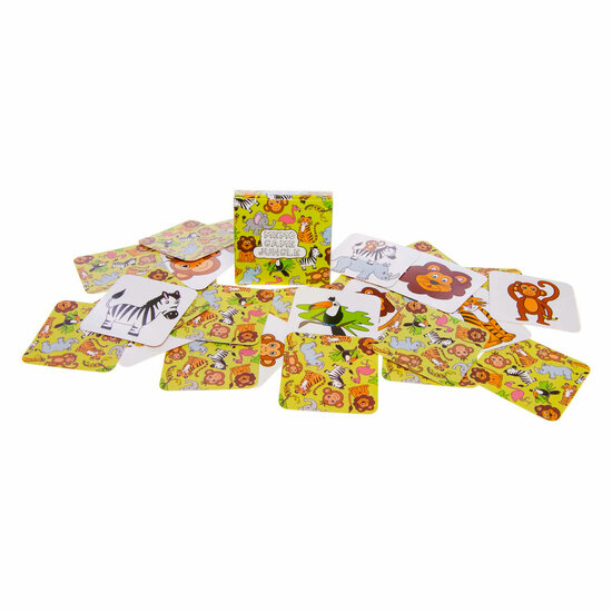 Mini Memospel Wilder Dieren, 28 Kaarten