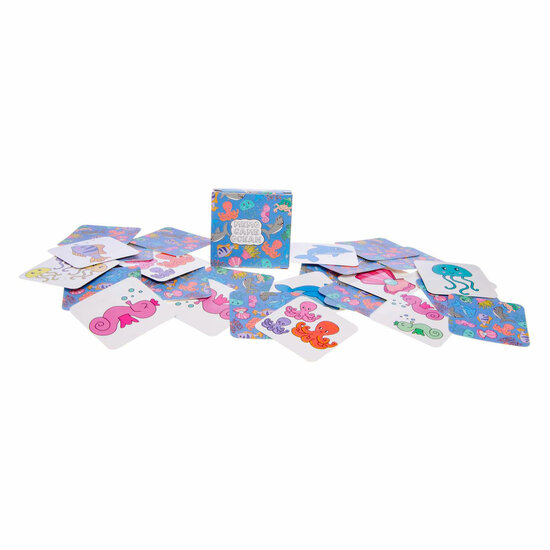 Mini Memospel Zeedieren, 28 Kaarten