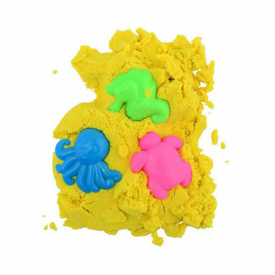 Zakje Gekleurd Magisch Zand met 3 Vormen, 150gr.