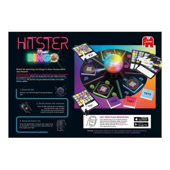 Jumbo Hitster Bingo Gezelschapsspel